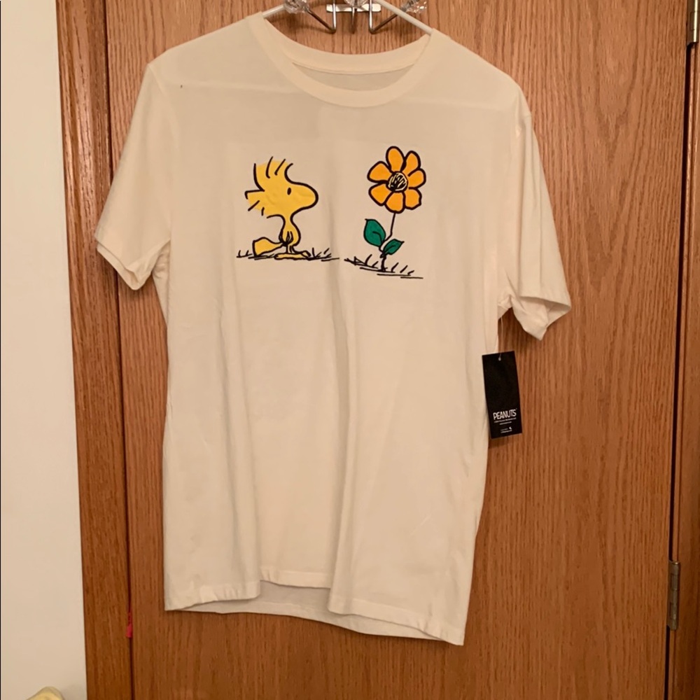 Peanuts Woodstock Snoopy  Embroidered T-Shirt